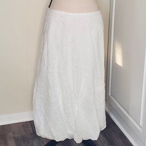 Oksa White Bubble skirt